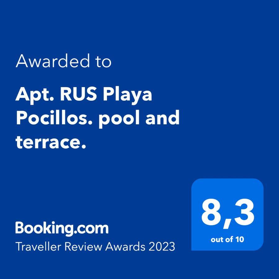 Apt. Rus Playa Pocillos. Pool And Terrace. Leilighet Tías Eksteriør bilde